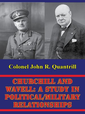 cover image of Churchill and Wavell